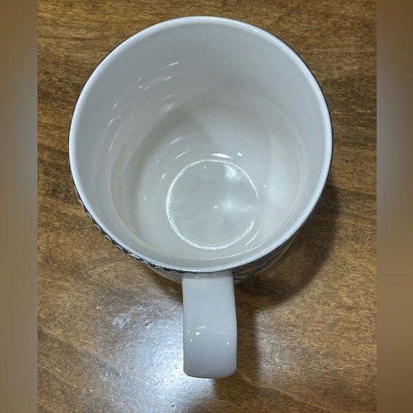 222 Fifth ADELAIDE YELLOW Bird Floral Porcelain Mug - Picture 5 of 9